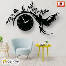 Bird Fly Wall Clock