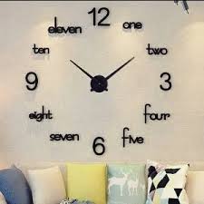 Number & Alphabet Wall Clock