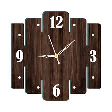 Timber Ticks Wall Clock