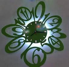 Creative Bold Numbe rWall Clock