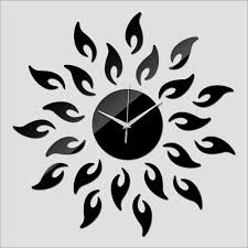 Burn Fly Wall Clock