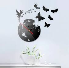 Farry & Butterfly Wall Clock