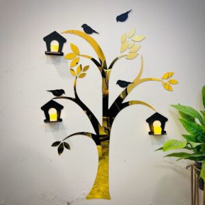 Acrylic Bird Tree