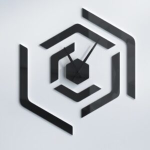 Puzzal Acrylic Wall Clock